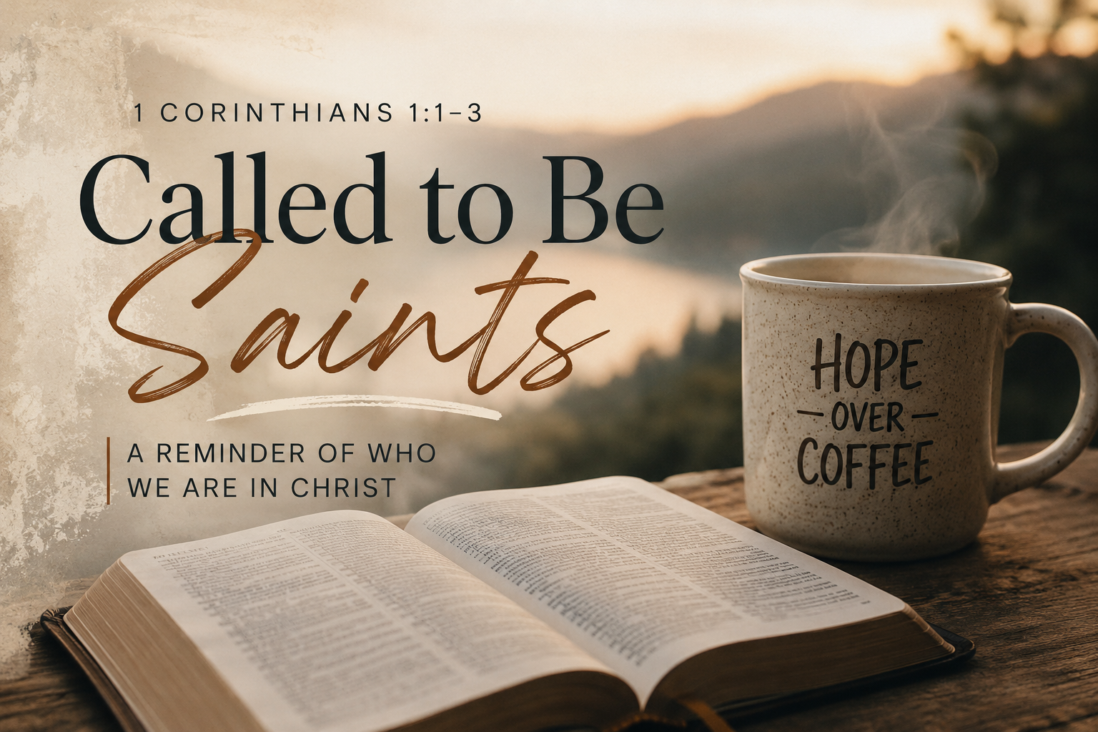 Called to Be Saints: A Reflection on 1 Corinthians 1:1–3